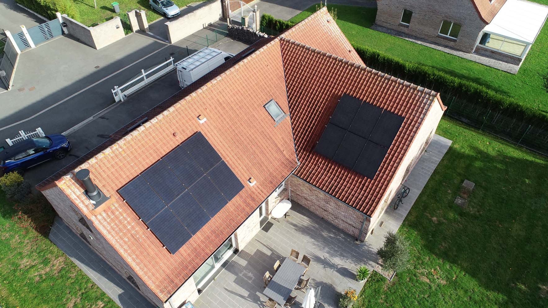 Installation photovoltaïque à Erquinghem-le-Sec