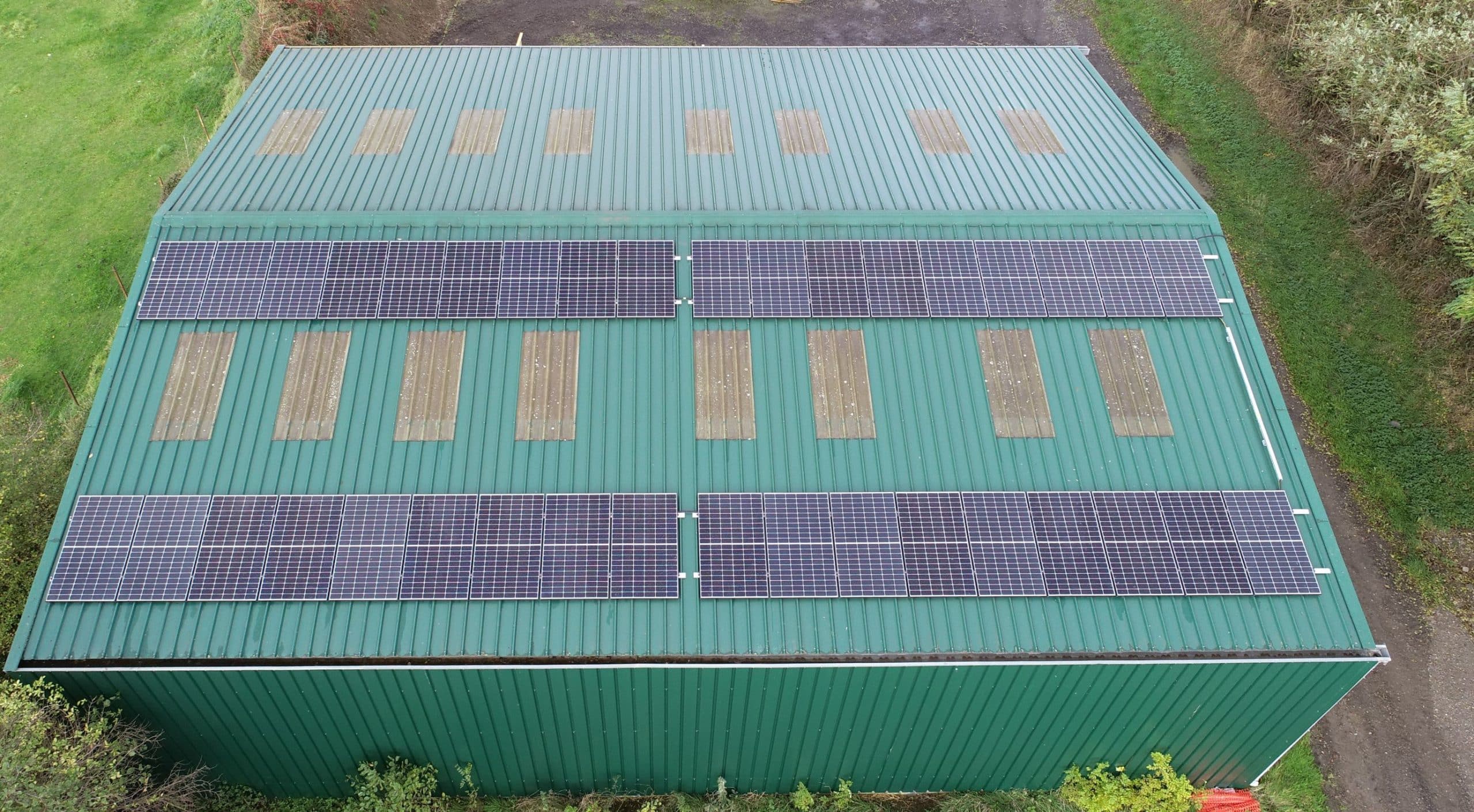 Installation photovoltaïque à Saulzoir