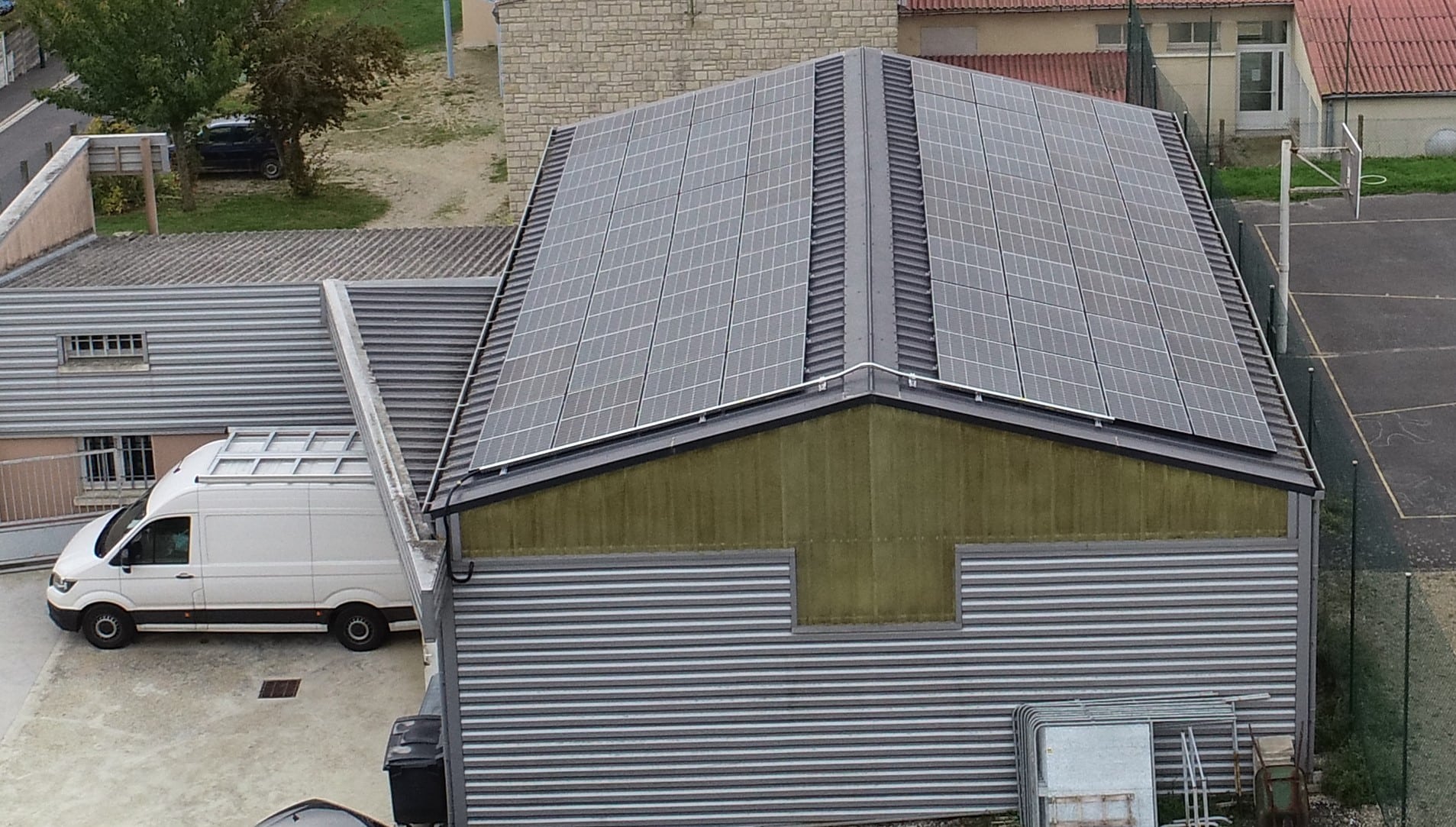 Installation photovoltaïque à Arras