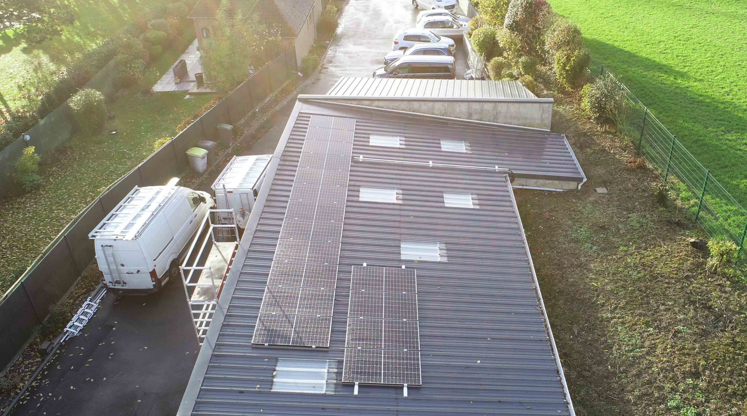 Installation photovoltaïque à Préseau