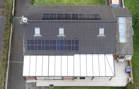 Installation solaire photovoltaïque Château l'Abbaye