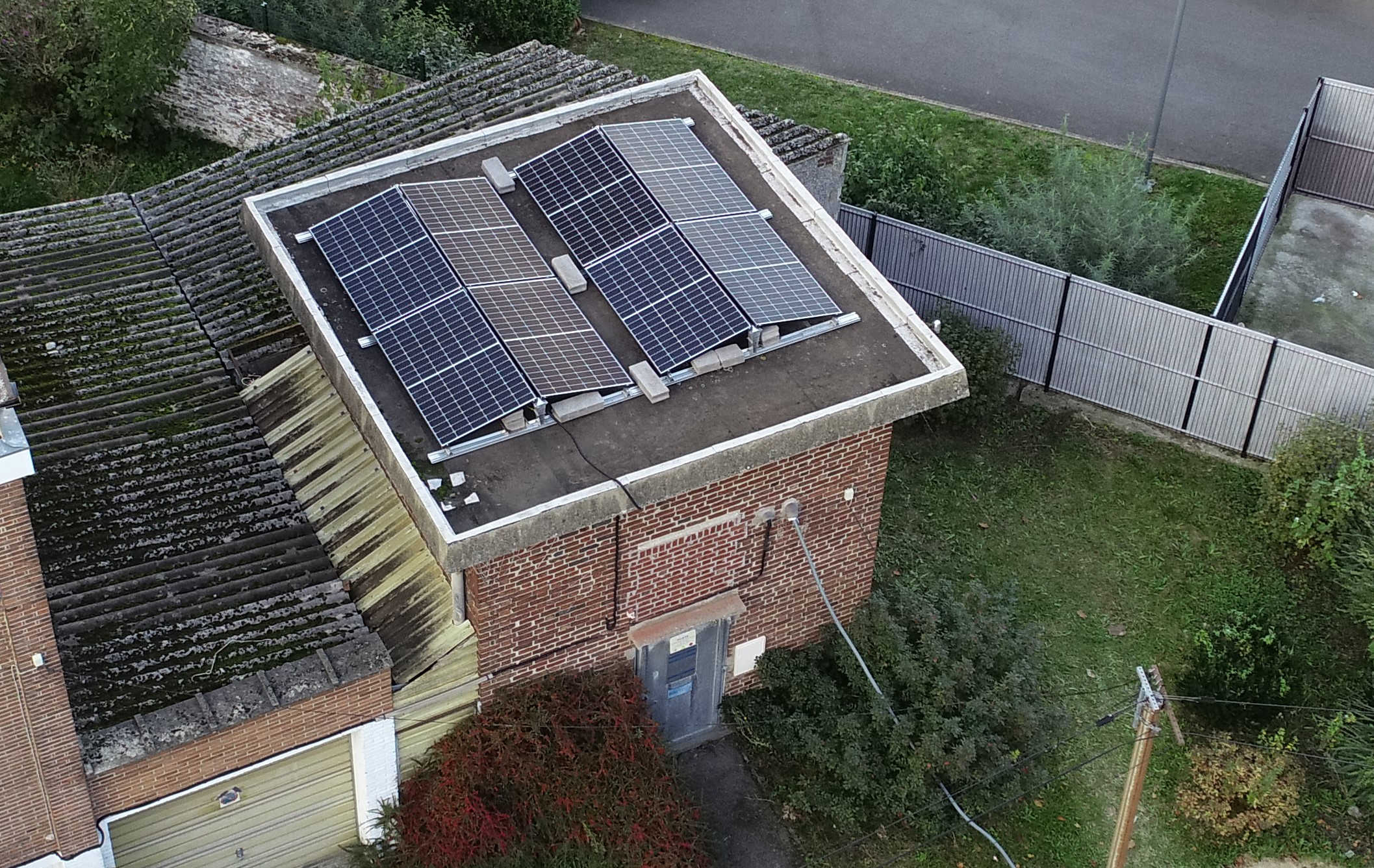 Installation de panneaux solaires à Loos