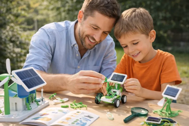 Jouets solaires pour enfants : apprendre l’énergie renouvelable en s’amusant